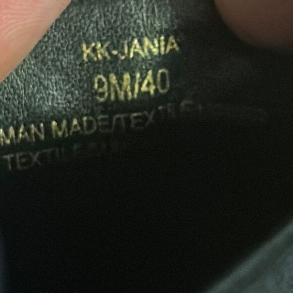 Black Lace‎ Up Ankle Boots with Buckle Detail, Fashion Combat Booties - Picture 6 of 7